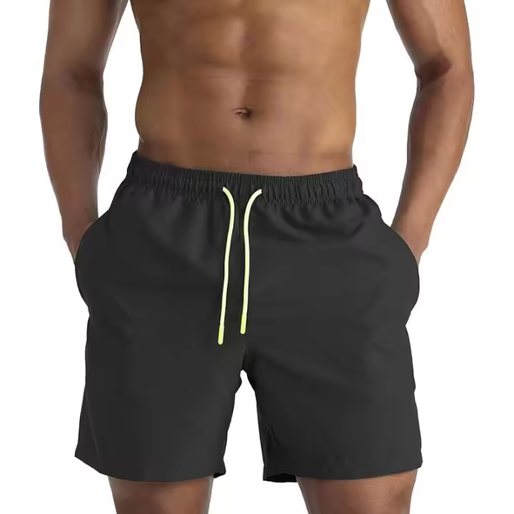 Bañadores para Hombre, Pantalones Cortos de Baño Ligeros, Secado Rápido, Bolsillos para Natación, Surf, Informal - 1