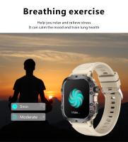 2025 Nuevo Qx11 Smartwatch Hombres Mujer Bluetooth Llamada SOS Asistente de voz Recordatorio de larga duración Levantar las manos y iluminar la pantalla Compatible con Android IOS Smartwatch - details 10