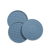 Posavasos antideslizante de protección de mesa de silicona para bebidas, resistente al calor, 3/6 piezas - details 11
