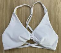 Sujetadores deportivos acolchados con giro frontal para mujer, camiseta corta sin mangas para yoga, sujetador de gimnasio para entrenamiento cruzado en la espalda - details 19