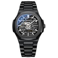 Reloj mecánico automático para hombres reloj mecánico luminoso impermeable - details 0