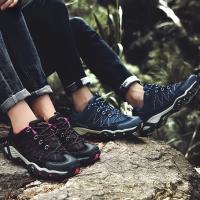 Zapatillas de deporte unisex para exteriores, zapatos de senderismo resistentes al desgaste para hombres y mujeres, zapatos tácticos de escalada antideslizantes, zapatillas de trekking transpirables - details 2