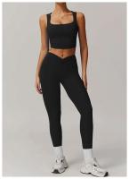 Conjunto de Yoga para Mujeres Ouwu Ropa de Entrenamiento de Manga Larga - details 14