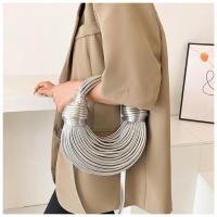 Nuevo Bolso de mano tejido a mano para pan y fideos, con cable eléctrico, para hombro, - details 44