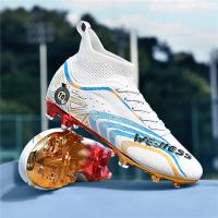 Zapatos de fútbol TF/FG para hombre, botines de fútbol profesionales para interiores, botas de campo de fútbol de entrenamiento originales - details 13