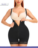 Slimming Shapewear for Women Postpartum Tummy Control Body Shaper Butt Lifter Bodysuit Zipper Open Bust Open Crotch Corset Fajas - details 10