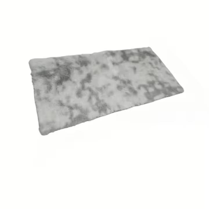 1 pza. Alfombra acolchada para dormitorio, tapete mullido y esponjoso para habitación de niña - 1