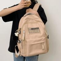 Mochila impermeable de gran capacidad para estudiantes, bolso escolar de nailon con cremallera y múltiples bolsillos, mochila informal de ocio para adolescentes, viaje - details 2