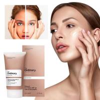 Refrescante no graso para hombres y mujeres Control de aceite Protector solar UV 50 ml Piel iluminadora e hidratante - details 0