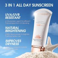 Protección UV Larga Duración Crema de Protector Solar SPF30 Hidratante y Iluminador Impermeable - details 3
