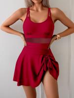 Traje de baño 2025 nuevo traje de baño de una pieza falda de traje de baño para mujer. - details 12