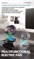 Ventilador USB Silencioso Portátil Potente Ventilador de Mesa con 3 Velocidades, Ajustable 90°, Mini Ventilador para Hogar, Oficina, Camping - details 2