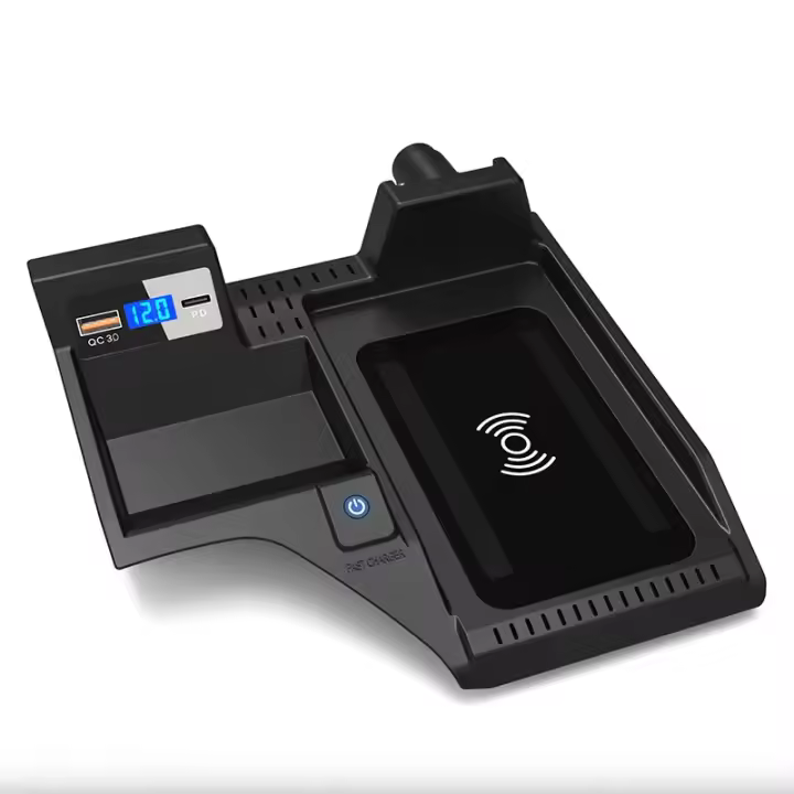 Cargador Inalámbrico Qi para Automóvil 15W Panel de Carga Rápida para Teléfono Móvil Accesorios de Interior para Nissan Sylphy/ Sentra 2020-2023 - 1