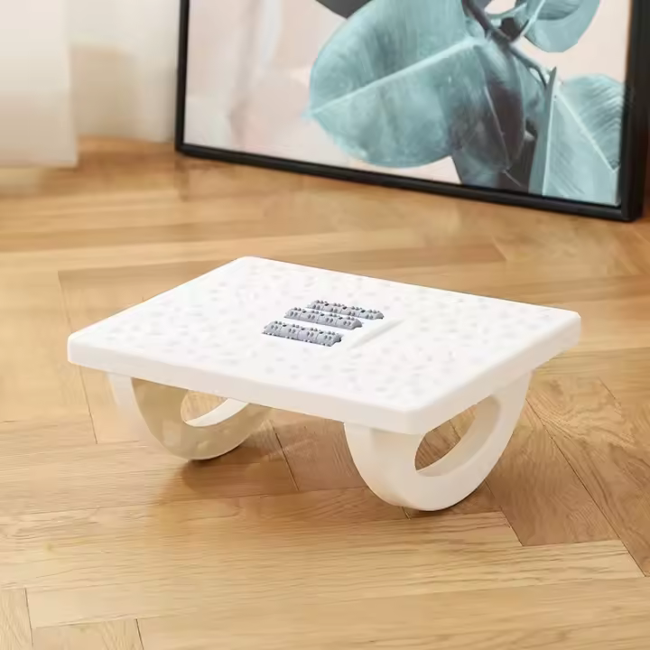 Baño ottoman pisoteo oficina en casa masaje footstool footstool plástico agitable oficina - 1
