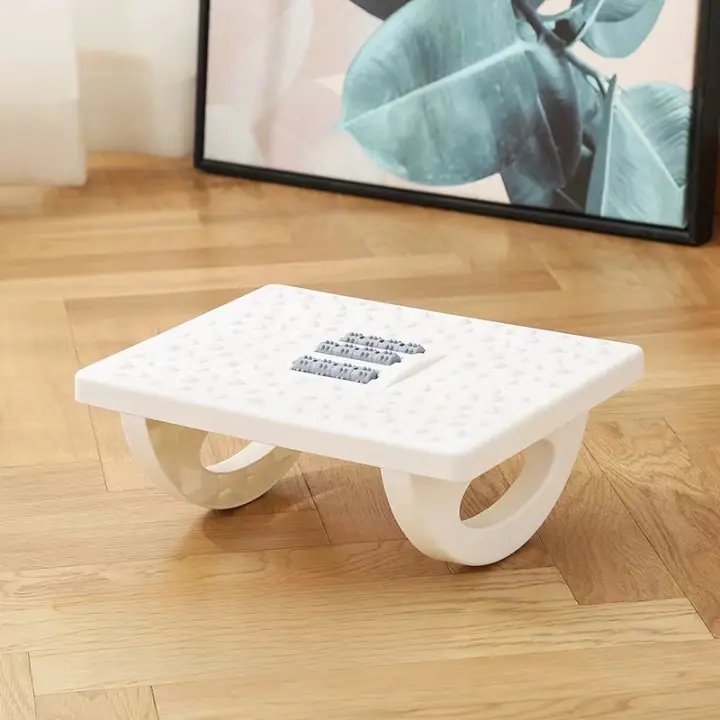 Baño ottoman pisoteo oficina en casa masaje footstool footstool plástico agitable oficina - 1