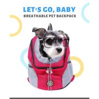 Bolsa de transporte para perros, mochila de viaje portátil de doble hombro para exteriores - details 1
