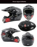 Casco integral moto mujer cascos ciclismo hombre MX Carreras de Locomotora - details 6