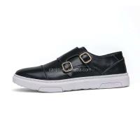Nueva calidad al por mayor, zapatos de vestir negros de primavera, diseño de hebilla, zapatillas formales informales para hombres después del trabajo, fábrica de Wenzhou - details 2