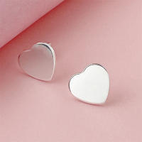 Andara Aretes de Doble Corazón de Plata Esterlina  Accesorio Casual de Ropa con Estilo Europeo y Americano Regalo de Joyería de Vacaciones - details 37