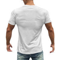 Camiseta de manga corta para hombre, camiseta de secado rápido, elástica y transpirable, para entrenamiento deportivo, ocio y Fitness - details 5