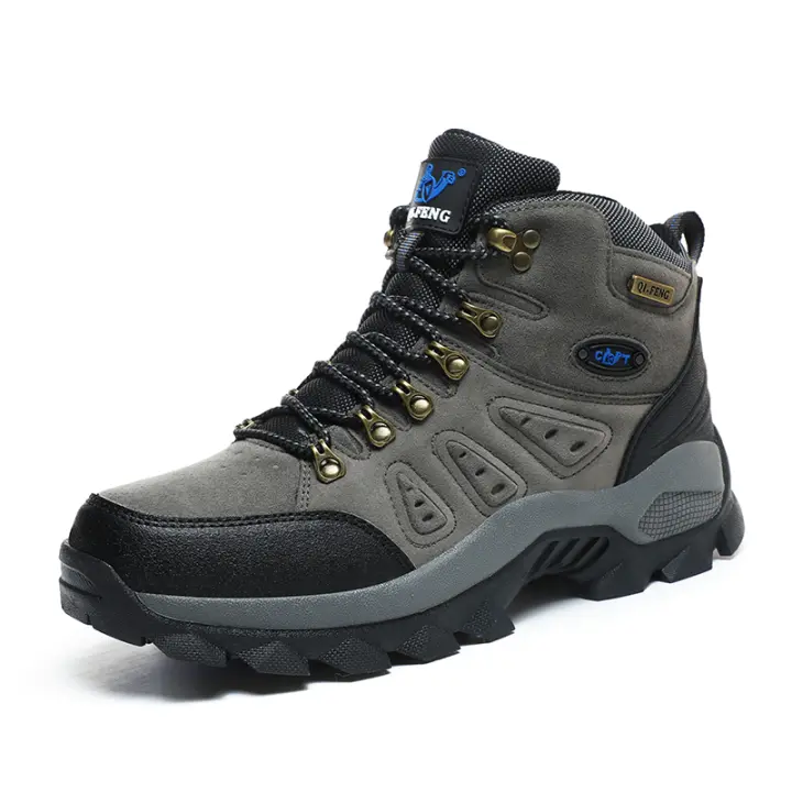 Zapatos de senderismo Unisex, botas de montaña al aire libre, zapatillas Anticolisión de invierno, botas casuales para hombre - 1
