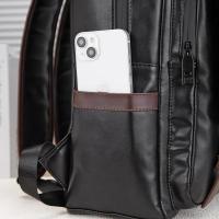 Mochila escolar para hombre, boquilla de negocios de moda, bolsa grande para ordenador portátil con carga USB - details 11