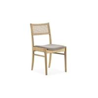 Conjunto Mesa y 2 Bancos Lisboa Blanco para Comedor o Cocina, Mesa 110 cm x 70 cm x 75 cm, Estructura metálica - details 9