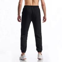 Grille Design tissu hommes pantalons de Sport décontractés pantalons de Sport de gimnasia para hombres survêfun pantalons de survênement entrenamiento Jogging pantalons longs - details 4