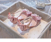 Moda Arco Niños Rosa Pez Boca Mostrar Princesa Zapatos - details 16