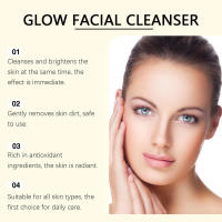 La vitamina C iluminadora hidrata calma la piel del rostro, leche limpiadora hidratante y no restringente. - details 6