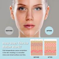 Scttomon Rodillo de Hielo 2 en 1 Masajeador Facial para Ojos Reduce Arrugas - details 0