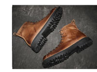 Botas de cuero de alta gama para hombre, zapatos de piel de vaca pura, botas altas de piel de vaca de primera capa - details 13