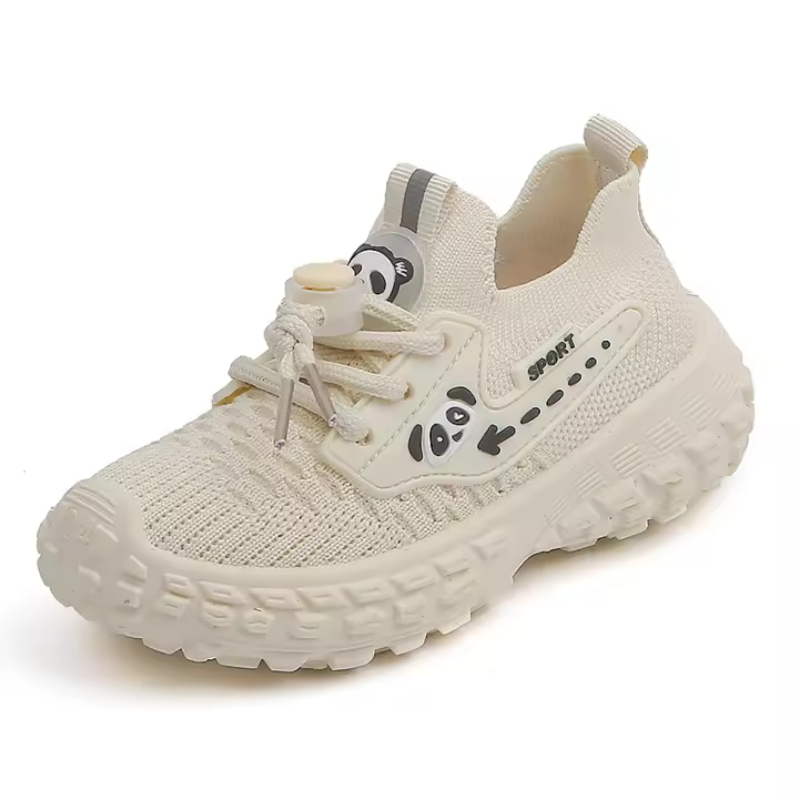 Zapatillas deportivas para niños, zapatos transpirables de malla ligera y voladoras para niñas - 1