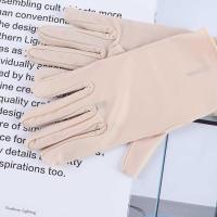 Hombres Mujeres Spandex Elástico Verano Guantes de conducción finos Guantes de etiqueta Protección solar Anti-UV - details 9