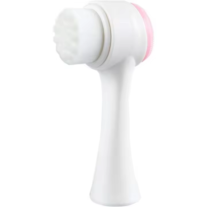Scttomon Cepillo Facial de Silicona 3D Doble Cara para Limpieza Facial - 1