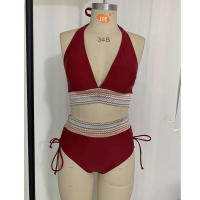 Traje de baño sexy para mujer, traje de baño de bikini de dos piezas con cintura adelgazante, superventas - details 9