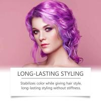 Serie de cera, Color colorido, hierbas, cuidado hidratante suave y fácil coloración, acondicionador para el cabello, estilizador de tinte mágico - details 8