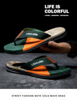 Verano zapatillas de playa chanclas de goma de los hombres antideslizante desgaste exterior casual sandalias de los hombres - details 3