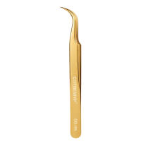 Pinzas de alta precisión para extensiones de pestañas, pinzas de acero inoxidable de alta precisión para pelo encarnado, cejas - details 7
