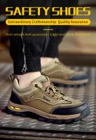 Botas de Seguridad para Hombres Resistentes a Agujas de Trabajo Botas Protectoras - details 1