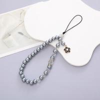 Cordón de teléfono con cuentas hecho a mano, correa de muñeca con cuentas, cadena de teléfono con perlas, eslinga antipérdida colorida, accesorios para teléfono móvil - details 9