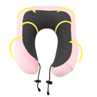 Almohada de viaje suave en forma de U, almohada de viaje para el cuidado de la salud, espuma viscoelástica para el cuello, almohada Cervical para avión, cojín para el cuello - details 14