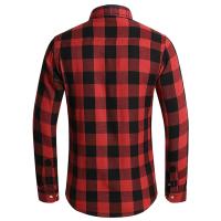 Camisa de Manga Larga con Estampado Geométrico a Rayas Estilo Casual para Hombres - details 47