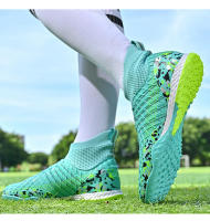 Botas de fútbol para hombre, botines de fútbol TF/FG, zapatos de entrenamiento resistentes al desgaste para niños, zapatillas antideslizantes para exteriores, talla 34-45 - details 23
