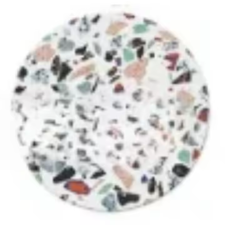 Posavasos de cerámica absorbente con patrón de terrazo, decoración moderna para mesa de centro, gran regalo de inauguración de la casa - 1