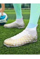 Zapatos de fútbol para hombres, botas de fútbol para niños jóvenes, tacos de fútbol transpirables, zapatos de fútbol antideslizantes, zapatillas de entrenamiento al aire libre - details 17