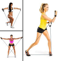 Yoga Pull Rope Fitness Exercises Resistance Bands with Handles Home Gym Strength Training Tubes Workout Bands for Shoulder Arm - details 3