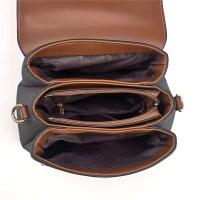Bolso de hombro diagonal de gran capacidad para mujer de gama alta, diseño moderno con apertura y cierre de cremallera, 21679 - details 15