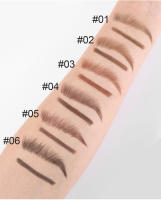 Lápiz de Cejas Doble Cabezal Duradero, Impermeable, Abaxo Fuerte, Longitud Larga - details 11