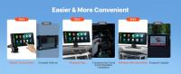 Estéreo inalámbrico para automóvil SucceBuy con pantalla táctil HD de 10 pulgadas, compatible con Apple CarPlay y Android Auto, incluye cámara frontal - details 4